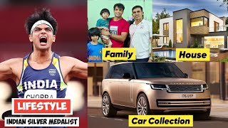 Neeraj Chopra Lifestyle Olympics Javelin Throw biography House Family Cars amp Networth [upl. by Ylrrad603]