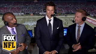 Tom Bradys best moments from his broadcast debut with FOX Sports at the UFL Championship [upl. by Huskamp466]