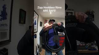 Hookless Rims ARE SAFE zipphookless zipp303firecrest gravel gravellife cycling [upl. by Mccreary328]