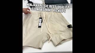 Ninjahype Best Quality Stone Island Pickups and try on fashion haul clothingbrand hype [upl. by Aihsyak]