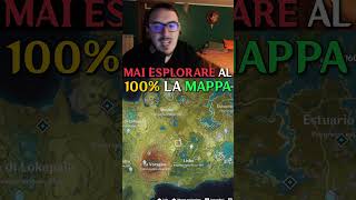 Mai Esplorare al 100 la Mappa genshinimpact shorts mappa [upl. by Colp84]