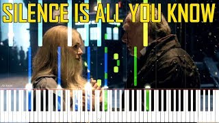 Abigails Song Silence Is All You Know  Doctor Who Synthesia Piano Cover [upl. by Viradis766]