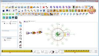 MechDesigner Software  Design of Cycloidal Gear Reducer with MechDesigner [upl. by Silverman]