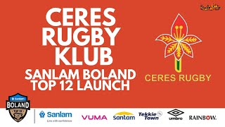 Ceres RFC Sanlam Boland Top 12 Launce [upl. by Mauve]