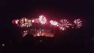 FEU DARTIFICE 14 JUILLET 2016  CARCASSONNE  FRANCE EN DIRECT FULL HD Fireworks in Carcassonne [upl. by Mclaughlin402]