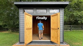 Finishing My Overbuilt Shed [upl. by Madonia]