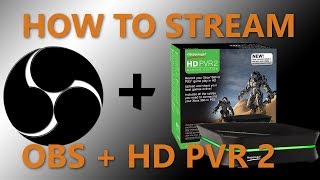 How To Setup The Hauppauge HD PVR 2 Gaming Edition in OBS  UPDATED FOR 2019 [upl. by Kentigerma631]