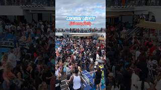 Carnival Cruise Sail Away Party [upl. by Eedolem]