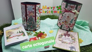 Double carte exagonale 🎄🎄🎄 [upl. by Yendroc]