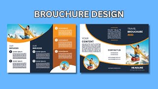 brochure design ideas  free brochure design [upl. by Bertrando]