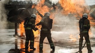 Brandweer Koninklijke Luchtmacht Firefighter Recruit Academy RNLAF BOTC [upl. by Iredale451]