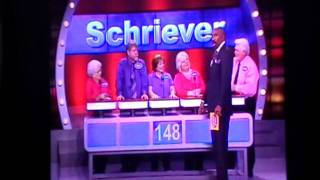 Schriever Family on Family Feud quotSomething you bend over to doquot [upl. by Esyla868]