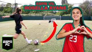 Morocco’s Rosella Ayane shows her World Cup technique in ESPN’s skills challenge  ESPN FC [upl. by Leirbaj]