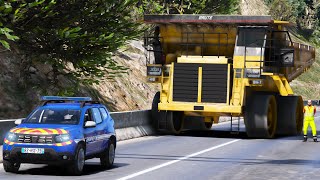 GTA 5 UN CAMION XXL EN FUITE SUR LAUTOROUTE  LSPDFR 976 [upl. by Goldston]