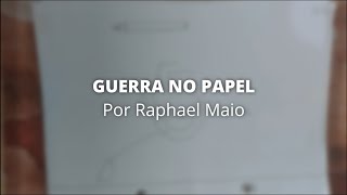 GUERRA NO PAPEL  Pencil Test  Cinema de Animação UFPEL [upl. by Malony]