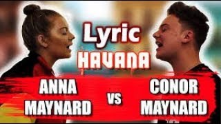 Camila Cabello  Havana SING OFF vs My Little Sister  LYRIC [upl. by Prakash]