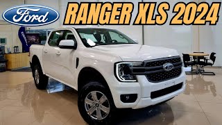 NOVA FORD RANGER XLS 4X2 AT 2024  EXTERIOR E INTERIOR EM DETALHES [upl. by Stirling]