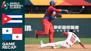 Cuba vs Panama Game Highlights  2023 World Baseball Classic [upl. by Nicram477]