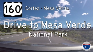 US Highway 160  Cortez  Mesa Verde  Colorado  Drive Americas Highways 🚙 [upl. by Elodea]