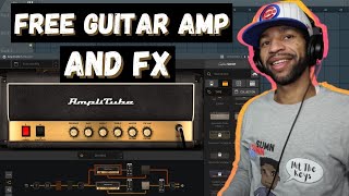 Amplitube 5 CS FREE Guitar Amp And FX Simulation By IK Multimedia Review And Demo [upl. by Viguerie]