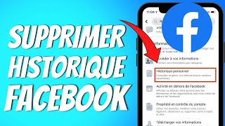 Comment Supprimer Historique Facebook  Facilement [upl. by Mcnutt]