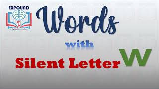 Words with silent Letter w  silent letters [upl. by Lyrred441]