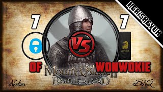 OnlyFrauds vs Wonwokie BNL  Mount and Blade 2 Bannerlord Div D [upl. by Eenaej]