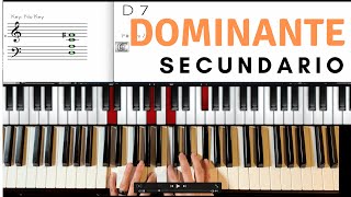 Dominantes Secundarios TUTORIAL piano [upl. by Adnuhsal247]