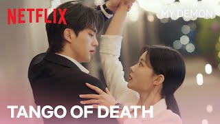 Turning tango dance moves into fight moves  My Demon Ep 4  Netflix ENG SUB [upl. by Ruddy]