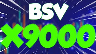 BSV A X9000 PUMP IS COMING BY THE END OF THIS YEAR  BITCOIN SV PRICE PREDICTIONS amp NEWS [upl. by Arbuckle]