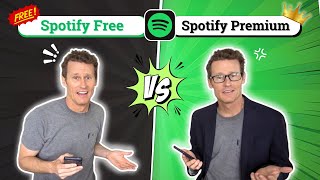 Spotify Premium vs Free Version [upl. by Iznik845]