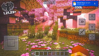 RTX Shaders For Minecraft PE 12123 🌝 Shader Mcpe 121  Low End  Free [upl. by Gentille]