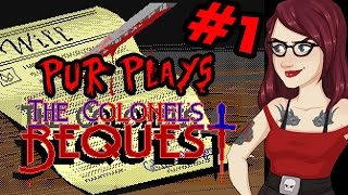 Lets Play The Colonels Bequest Part 1 Introduction wLazyGameReviews [upl. by Dev]