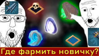 Гениальный обзор на все виды соло фарма в альбионе albion albiononline альбион альбиононлайн [upl. by Eittam483]