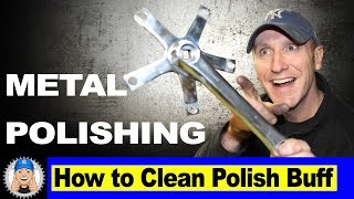 How to Clean and Polish Metal to Mirror Finish [upl. by Akkire336]