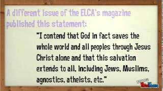 The ELCA Teaches Universalism [upl. by Elison]