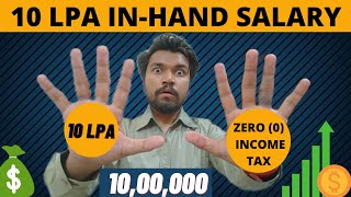 10 LPA In Hand Salary  Reality Of 10 LPA  Tax Calculation For 10 lakhs  CTC Vs In Hand Salary [upl. by Eilak]