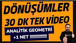 Dönüşümler Analitik Geometri TÜM FORMÜLLER KONU ANLATIM TEK VİDEO 2024 12Sınıf 2Dönem 1Yazılı [upl. by Gavrielle508]