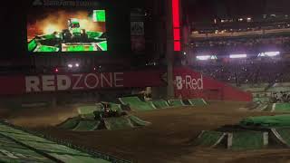 Monster Jam Glendale 212020 Intro  Jester vs Kraken [upl. by Oriole]