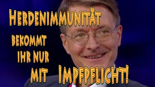 Karl Lauterbach und die Herdenimmunität  Nein Doch Oh [upl. by Moya]