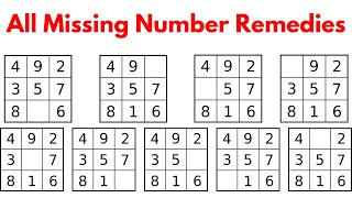 Missing number remedies in lo Shu grid  Lo Shu Grid Missing Numbers  Lo Shu Grid  Numerology [upl. by Winna]