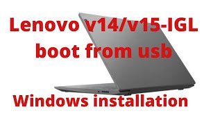 Lenovo v15 boot from usb  Lenovo v15 bios key  how to disable secure boot in Lenovo v14v15 laptop [upl. by Stockwell199]