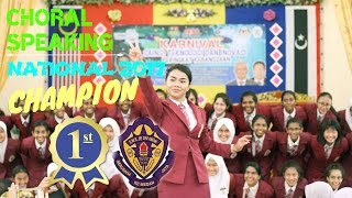 Choral Speaking Nationals 2017 CHAMPION SMK P Sri Aman [upl. by Ainahpets792]