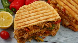 Chicken Panini Sandwich By Recipes Of The World [upl. by Iur882]