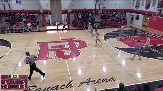 Port Jervis High School vs Saugerties High School Mens Varsity Basketball [upl. by Dzoba]