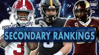 2024 NFL Draft CBSafety Prospect Rankings Top 5 Pro Comps Draft Range amp more [upl. by Anayet135]