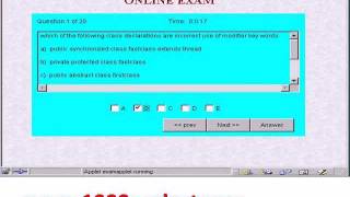 Online Examination System Project [upl. by Aem]