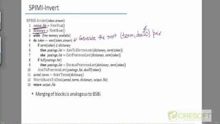 WDM 44 Index Construction Using Single Pass In Memory Indexing [upl. by Enorel57]