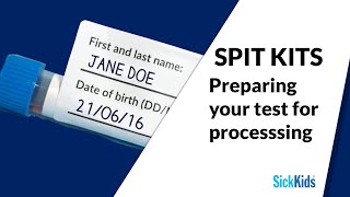 How to fill out your saliva test label and laboratory requisition form [upl. by Notnyw]