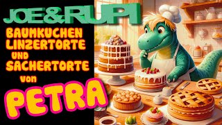 Joe amp Rupi  ein Paket mit 3 x Kuchen  Torten von Petra  Sachertorte  Baumkuchen  Linzertorte [upl. by Paluas]